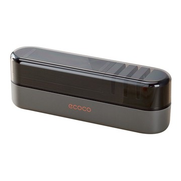 ecoco 意可可 時尚四段速磨快鋒磨刀器 ABS/PS/SIC材質  210 x 50 x 70mm  1個