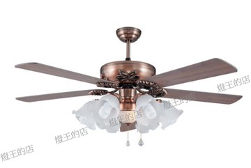 【燈王的店】台灣製領航者吊扇 60吋DC吊扇+吊扇燈6+1燈 KS-039-DC+KS-040