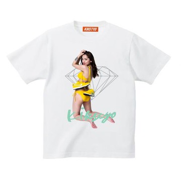 kikstyo潮牌春夏ins風個性小眾日系高街落肩oversize短袖T恤創意