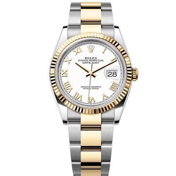 ROLEX 勞力士 126233 白羅馬面 版帶 36MM