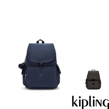 Kipling『猴子包』拉鍊掀蓋後背包-CITY PACK(多款任選)