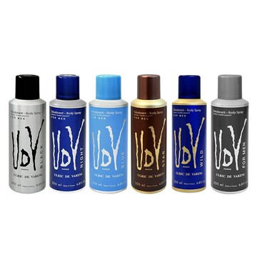 UDV 男性淡香水噴霧200ML 多款任選 (台灣總代理)