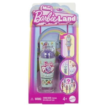 Barbie 芭比 驚喜珍珠奶茶系列 迷你芭比樂園 迷你娃娃  多色 - 款式隨機  1盒