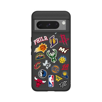 Pixel 8 Pro SolidSuit 黑 - NBA - Mix Logos