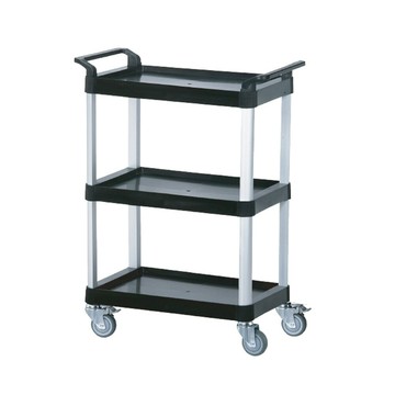 康得倫KTL 輕巧型三層工作車 黑色 /台 KT-168【APP滿額下單10%點數(單一帳號最高5000點)】1/31止