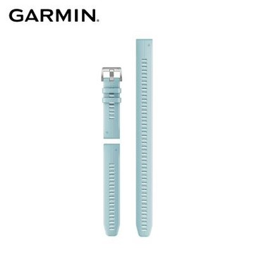 GARMIN QuickFit 22mm 天青色矽膠錶帶 (含加長型錶帶)