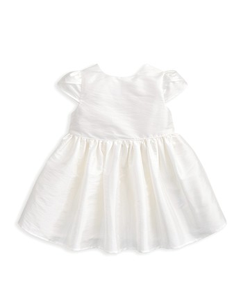 白色童話-小包袖洋裝2-3y