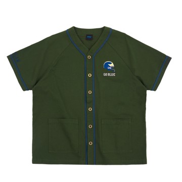 NCAA 短T 密西根 深綠 貼布 棒球襯衫 中性 7325147470