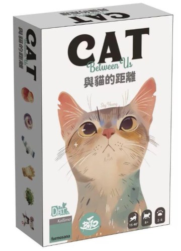 『高雄龐奇桌遊』 與貓的距離 Cat between us 繁體中文版 正版桌上遊戲專賣店