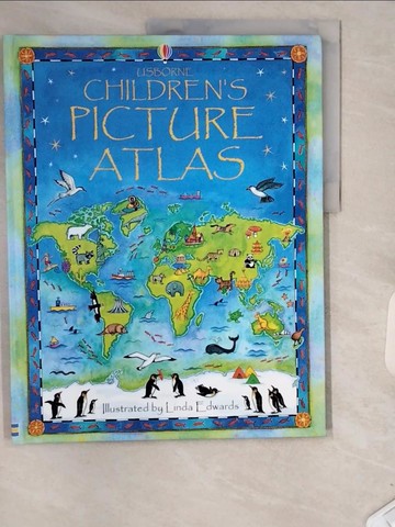 【書寶二手書T1／少年童書_UCG】The Usborne Children's Picture Atlas_Ruth Brocklehurst