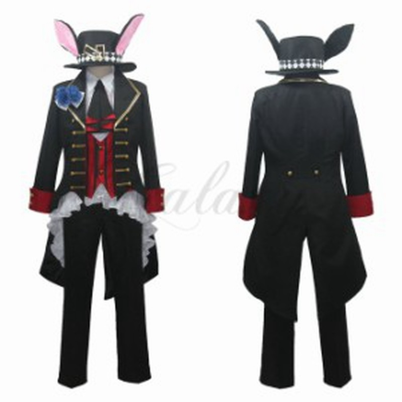 最新コレックション ツキウタ 黒兎王国物語 睦月始 むつきはじめ コスプレ衣装 コスチューム キャラクター仮装 s185 55 以上節約 Ggjapan Jp