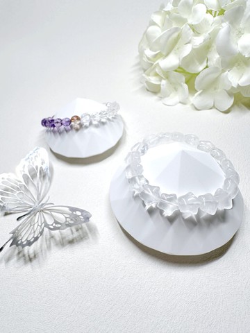 星形白水晶 Clear Quartz 手鏈