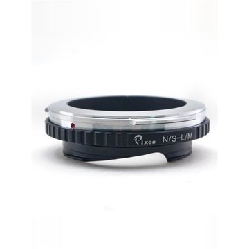 Pixco百攝寶NikonS-LM轉接環適用尼康S/康泰時RF鏡頭轉徠卡LeicaM