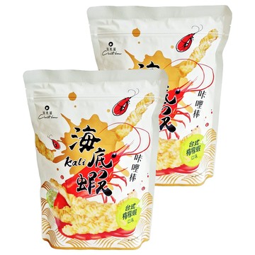 C'est bon 法米滋 咖哩棒  台式檸檬蝦口味  120g  2包