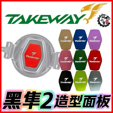 【叫小賀】 TAKEWAY 黑隼2  飾板 造型面板 黑隼改色 專用 裝飾板 飾板 多種顏色 隨意搭配 贈束口袋 貼紙