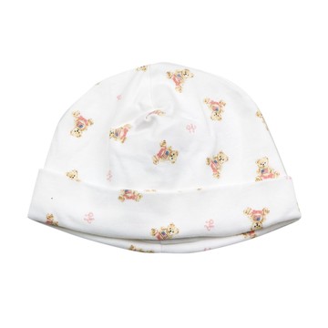 美國百分百【Polo Ralph Lauren】嬰兒 小熊 帽子 純棉 嬰幼兒 童裝 男寶女寶 RL 現貨 白色