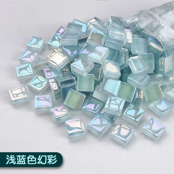 💛臺灣有貨🚀🚀💛免運💛可開發票💛200克馬賽克diy小袋水晶玻璃貼片材料手工親子幼兒園兒童創意散粒