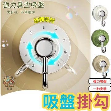 💪台灣現貨 吸盤掛鉤 掛勾 免打孔掛鉤 旋轉掛鉤 浴室掛鉤 廚房掛鉤 真空吸盤式掛鈎 多巴胺掛鉤 強力吸盤 無痕