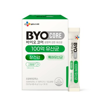 CJ BYOcore 韓國百益優三核益生菌100億-30包