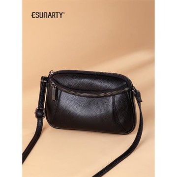 真皮女包2025新款時尚百搭斜挎包女中年媽媽小巧手機包單肩小包包