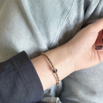 守平安五彩繩編織 胎毛手鍊 新生兒手環 中性設計