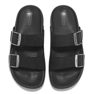 Skechers 拖鞋 Hyper Slide-Vida 女鞋 黑 運動拖鞋 回彈 緩震 休閒鞋