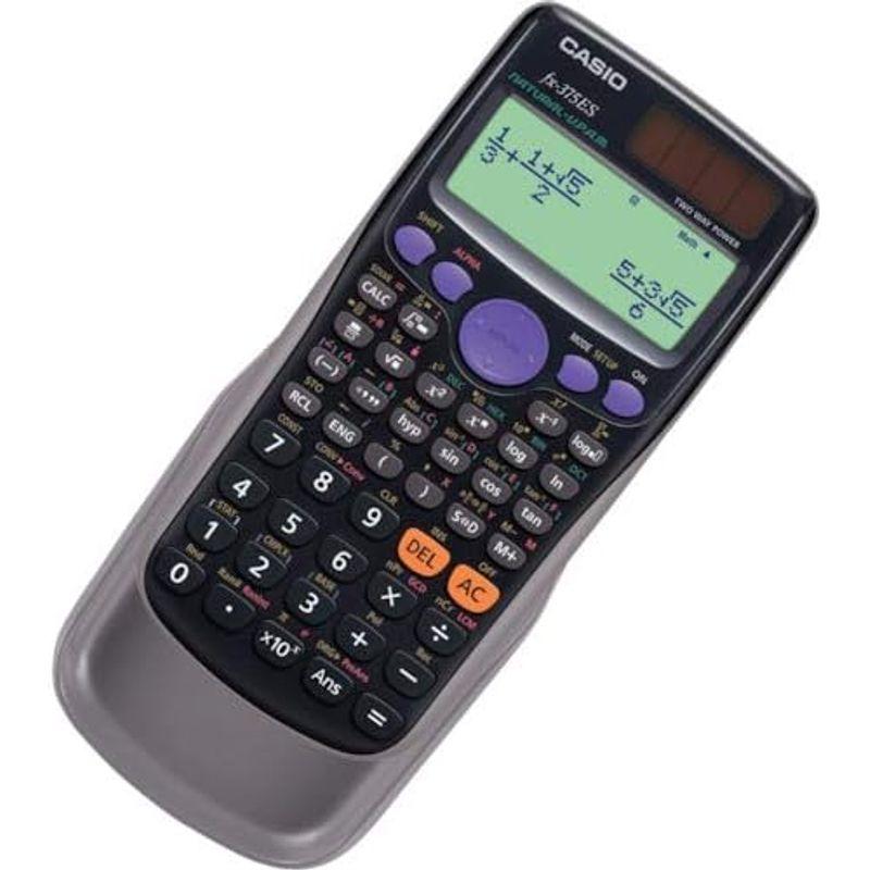 カシオ 関数電卓 微分積分・統計計算・数学自然表示 394関数・機能 fx-375ES-N ブラック