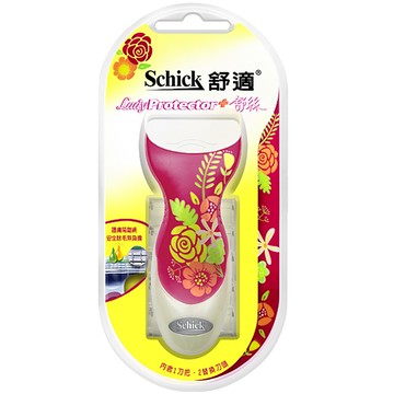 【Schick 舒適】舒絲 仕女除毛刀 1刀把2刀片