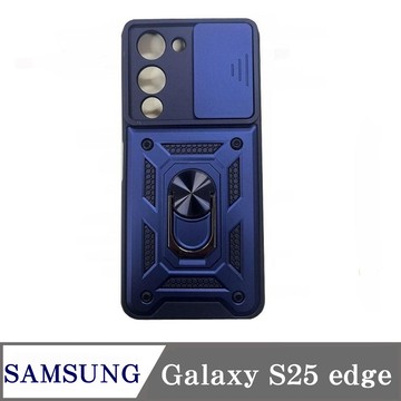 Tyson 滑蓋殼 Samsung Galaxy S25 edge 5G 保護殼 鏡頭滑蓋 手機殼 防摔殼