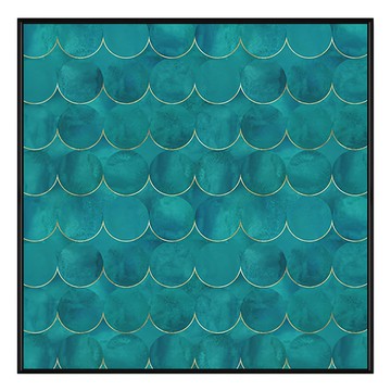 Boluo 菠蘿選畫所 新中式 下弧 APAP6679B  60 x 60cm  下弧 黑色框