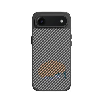 iPhone Air SolidX 黑 - The Wildlife Collection 動物野境系列 - 長吻針鼴 - 線條版