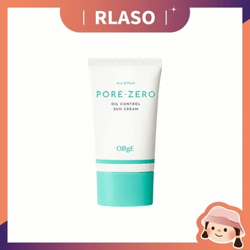 【Rlaso】【官方授權正品】OBgE 控油清爽防曬乳 50ml 不黏膩感 修飾毛孔 SPF50+ PA++++ 補