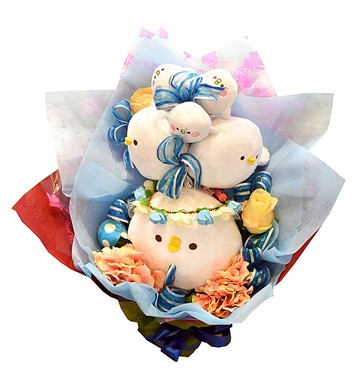 卡娜赫拉-P助捧花，發光花圈/情人節金莎花束/頒獎/畢業花束/畢業典禮/情人節禮物/送禮/捧花/節慶/婚禮小物/生日禮物/交換禮物/告白/求婚，X射線【Y888841】