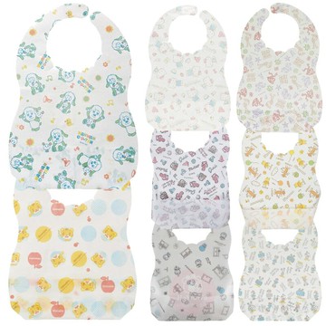 Skater 拋棄式圍兜 不織布圍兜 迪士尼 口水巾 米奇 維尼 拋棄式嬰兒圍兜 LUCINA