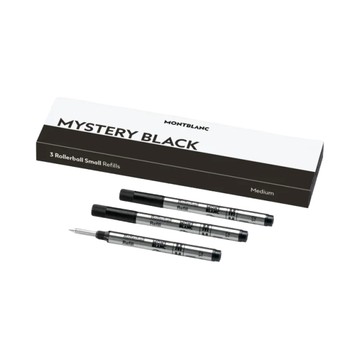 萬寶龍Montblanc 迷你鋼珠筆芯M(三入)-神秘黑