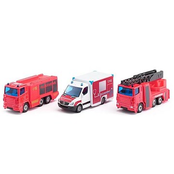 德國SIKU 消防救護禮盒組 SU6326 公司貨