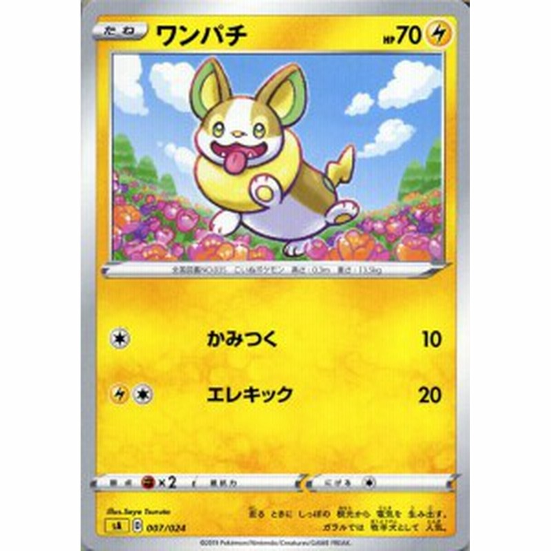 ポケモンカードゲーム剣盾 Sa スターターセットv ワンパチ ポケカ ソード シールド 雷 たねポケモン 通販 Lineポイント最大1 0 Get Lineショッピング