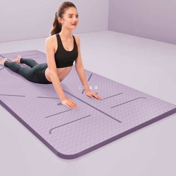 瑜伽墊健身墊家用女士橡膠防滑減震靜音地墊加厚男士運動隔音墊子