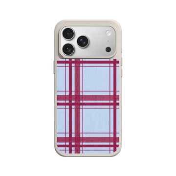 iPhone 17 Pro Max SolidX 貝殼灰 - Pattern Play - 高地格紋