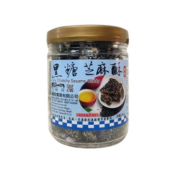 花生糖 【亞源泉】古早味黑糖芝麻酥 280g/罐 4罐組