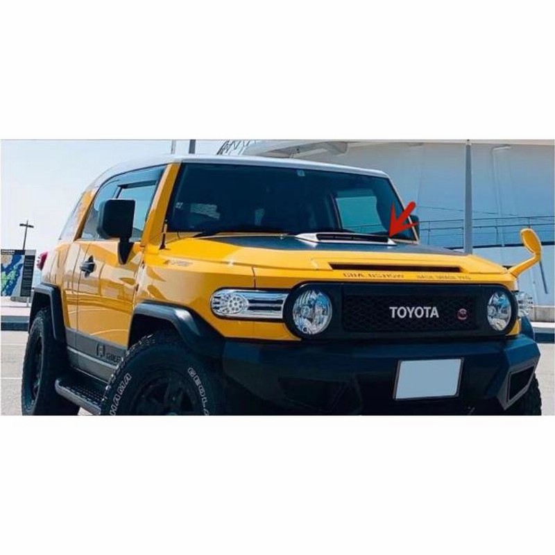キナリ・ベージュ 新店セール FJクルーザー GSJ15W型 フロンド グリル