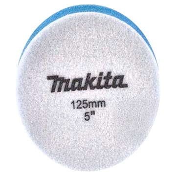 牧田 MAKITA 平面式 D-62549 藍色一般 125mm 拋光海綿  1個