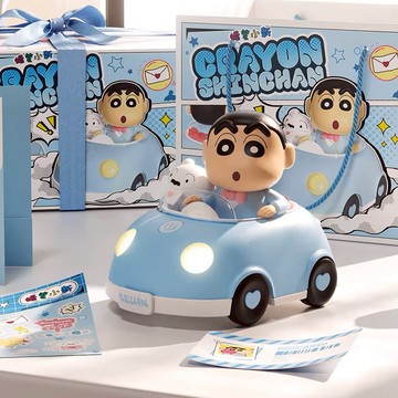 預購【遊戲家】Crayon Shin-chan 蠟筆小新 官方授權 TV22隨心車車藍牙喇叭-粉色/藍色