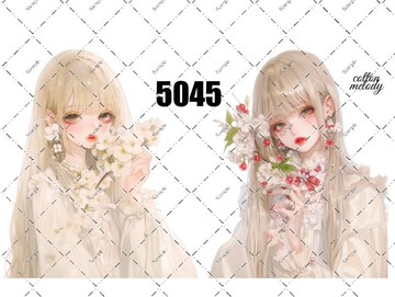 original sticker no.5045 人物貼紙 原創貼紙 原創人物貼紙 裝飾貼紙 cotton melody