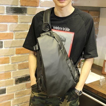 FINDSENSE 韓國男包 G6 男用休閒包 男包 單肩包男側背包胸包男士牛津布後背包休閒運動潮牌斜挎包