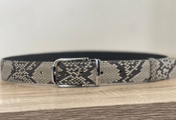 蛇皮皮帶 蟒蛇皮皮帶 客製化皮帶 男女皆宜