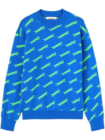 Ambush `All Over` Crew-Neck Sweater
