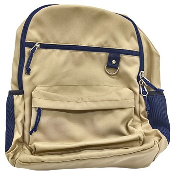 iMiTU 米圖 帆布青少年後背包  卡其色