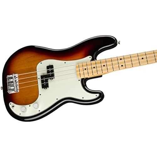 フェンダーPlayer Precision Bass Electric Guitar 3-Color Sunburst Bundle with G