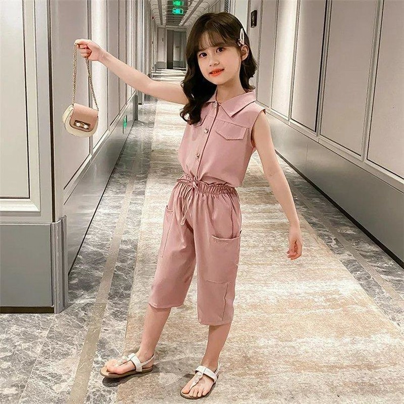 期間限定送料無料】120cm キッズ ピンク 女の子 セットアップ パンツ 上下セット 子供服 セットアップ